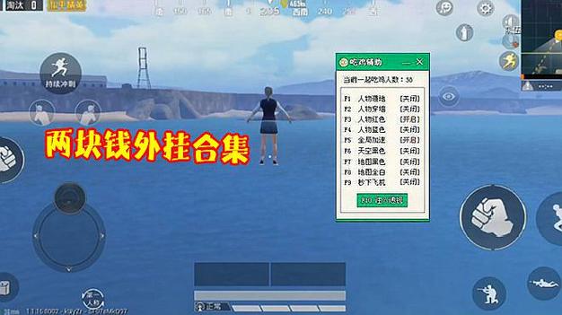 和平精英模拟器《鸡腿》外挂支持观战透视